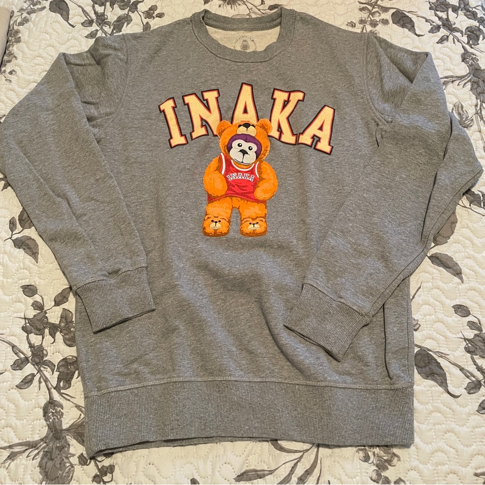 Inaka Power Onesie Crewneck in Grey (S)
